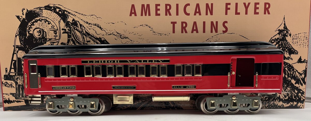 Lionel 11-40113A Std. Gauge Lehigh Valley "Niagra Falls" Presidential Club Car LN/Box