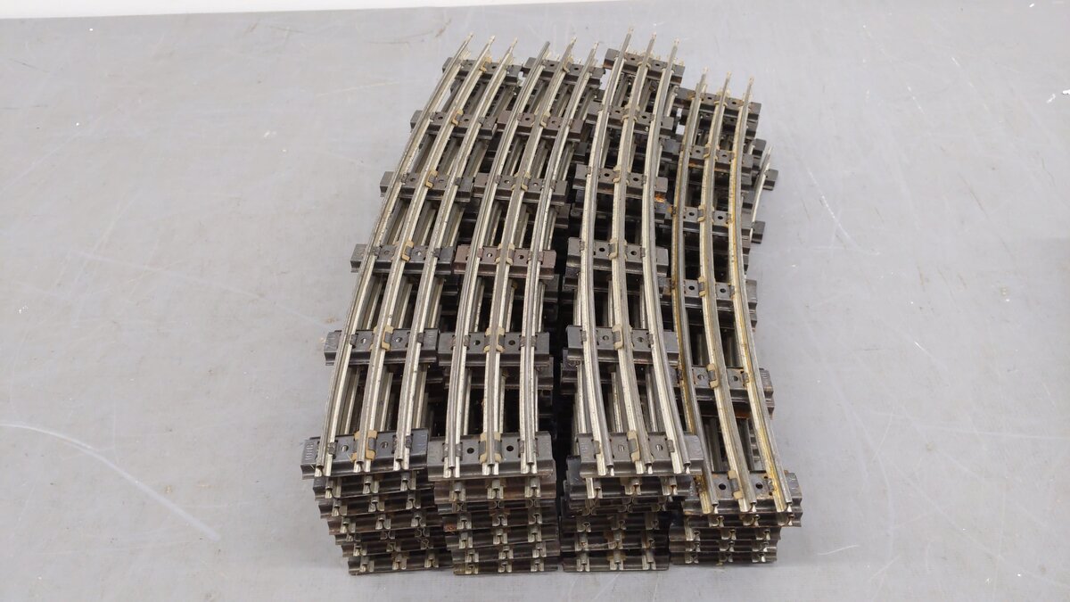 Lionel 6-65572 O-72 Tubular Curved Track Sections (26)