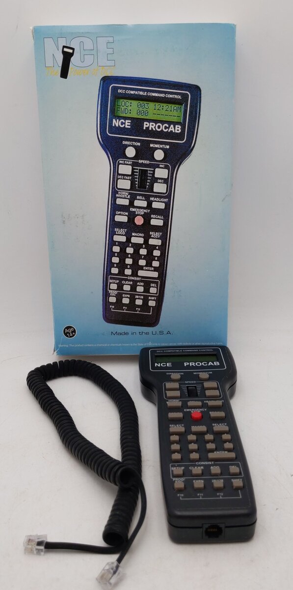 NCE Corporation 5240010 ProCab  DCC Throttle EX/Box