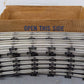 Lionel 760 Vintage O O72 Tubular Curved Track Sections (Box of 16) VG/Box