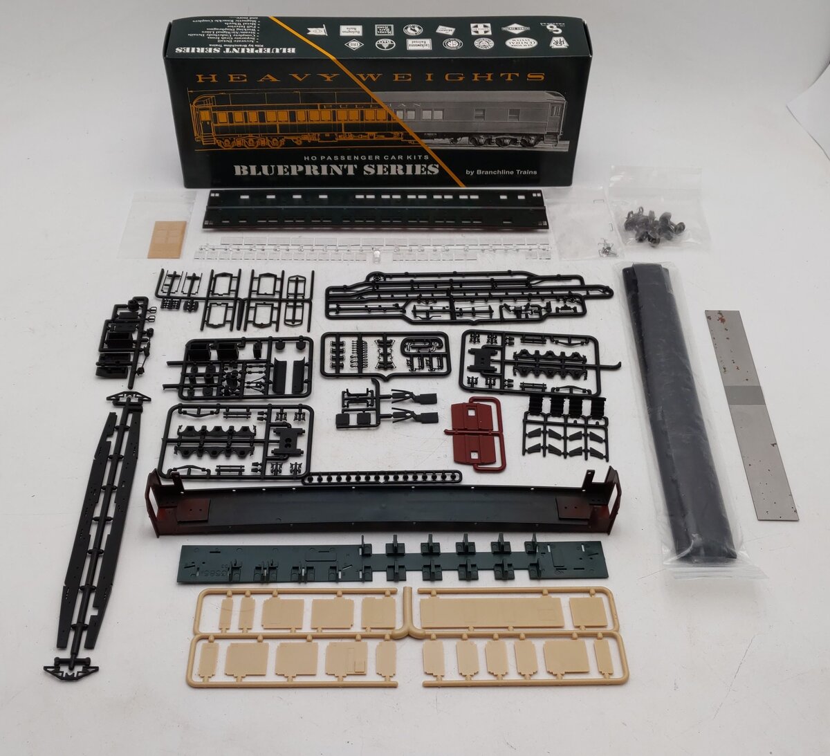 Branchline 5224 HO Scale Lehigh Valley "Lake Vale" 10-1-2 Sleeper Passenger Kit EX/Box
