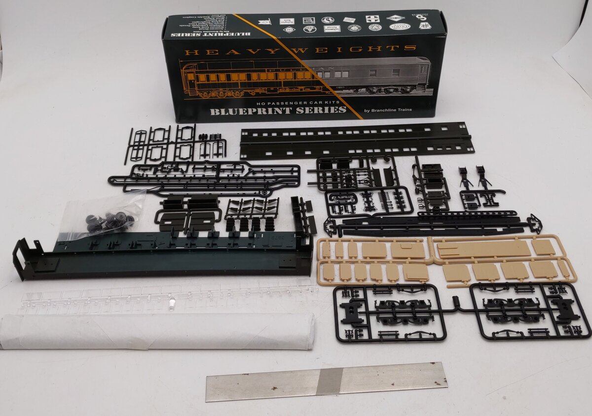 Branchline 5099 HO Painted-Unlettered 8-1-2 Pullman Sleeper Car Kit EX/Box