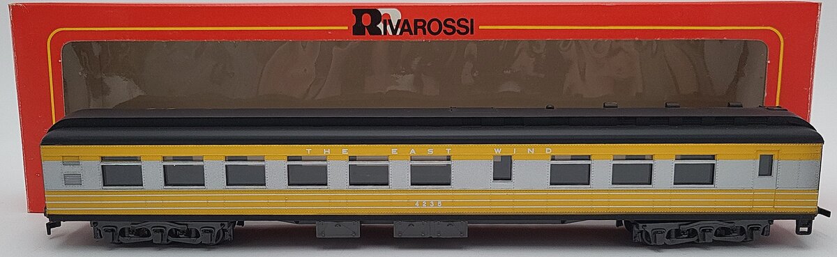 Rivarossi 5631/0 HO Scale Pennsylvania The East Wind Diner Passenger Car #4235 EX/Box