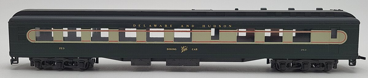 Rivarossi 6504/0 HO Delaware & Hudson Dining Car #153 LN/Box