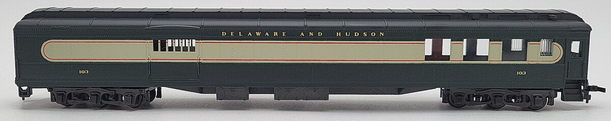 Rivarossi 6502/0 HO Scale Delaware and Hudson Combination Car #103 LN/Box