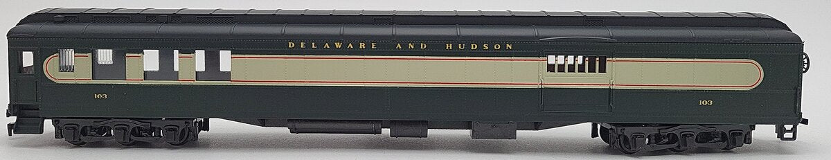 Rivarossi 6502/0 HO Scale Delaware and Hudson Combination Car #103 LN/Box