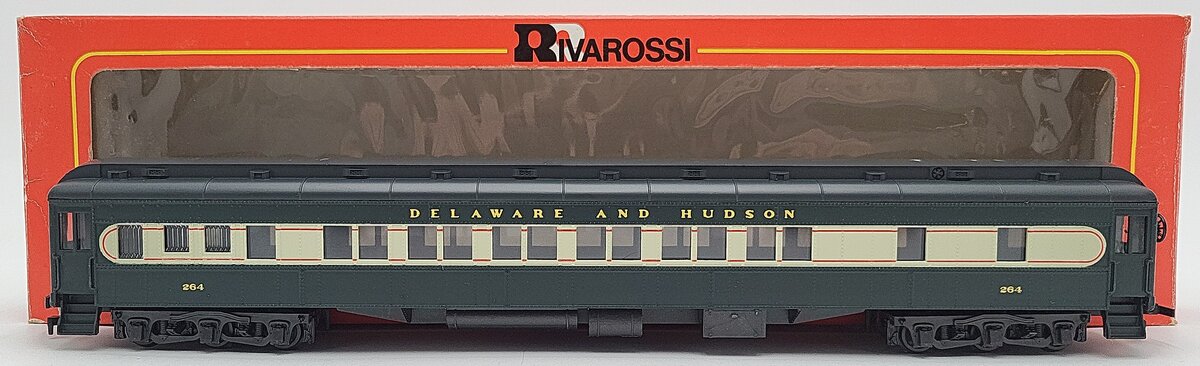 Rivarossi 6505/0 D&H Delaware & Hudson Pullman Passenger Car #264 EX/Box