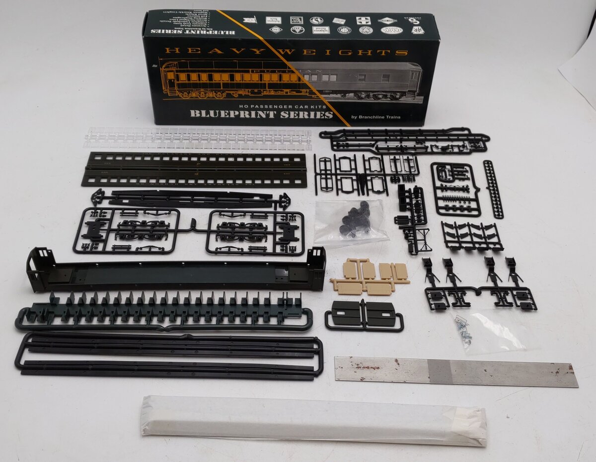 Branchline 5126 HO Scale Delaware & Hudson 80' Coach Car Kit EX/Box