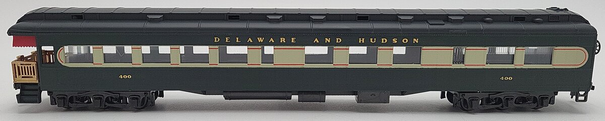 Rivarossi 6507/0 HO Scale Delaware and Hudson Observation Car #400 EX/Box