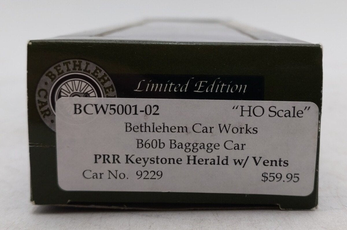 Bethlehem BCW5001-02 HO Pennsylvania RR B60b Baggage Car #9229 LN/Box
