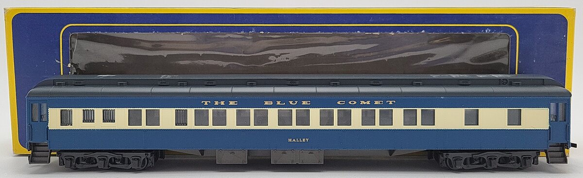 AHM 6201 HO Scale Blue Comet Halley Passenger Car EX/Box
