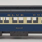 AHM 6201 HO Scale Blue Comet Halley Passenger Car EX/Box
