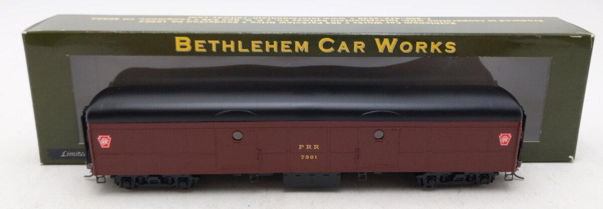 The Bethlehem Car Works BCW5002-01 HO Scale Pennsylvania B60b Baggage Car #7901 LN/Box