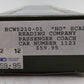 The Bethlehem Car Works BCW5210-01 HO Reading Company Passenger Car #1123 LN/Box