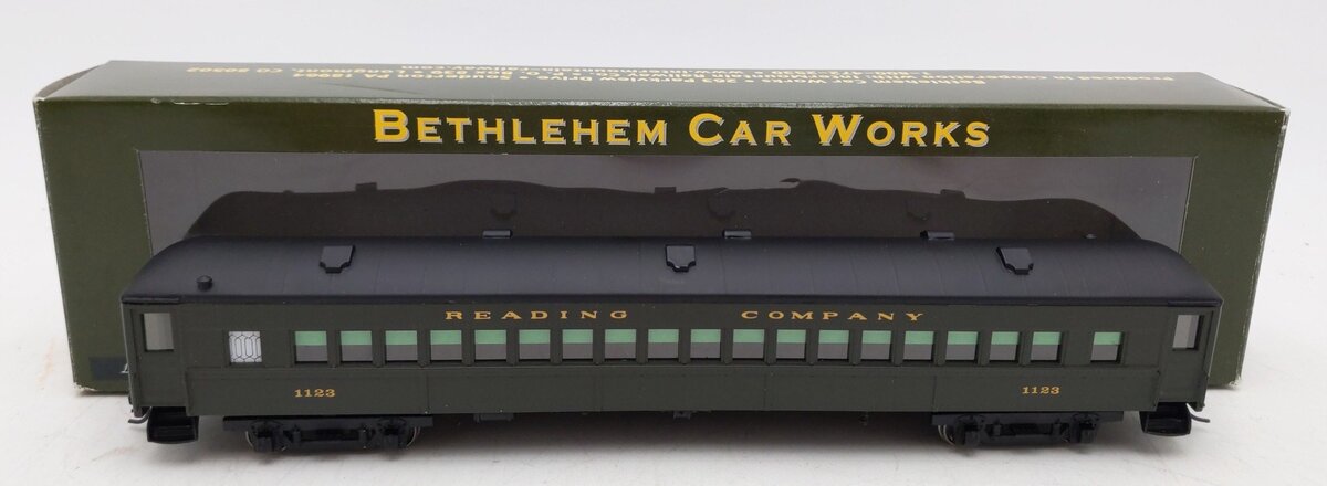 The Bethlehem Car Works BCW5210-01 HO Reading Company Passenger Car #1123 LN/Box