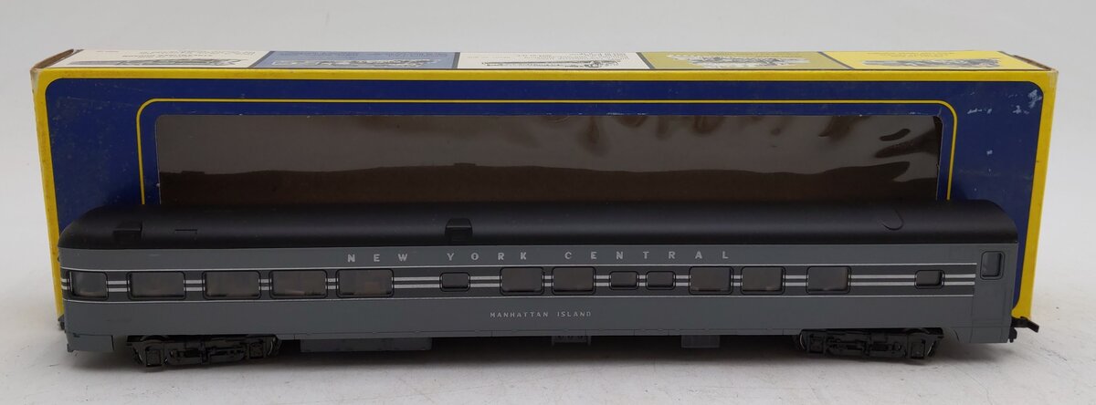 AHM 6502-18 HO NYC Manhattan Island Observation Car EX/Box