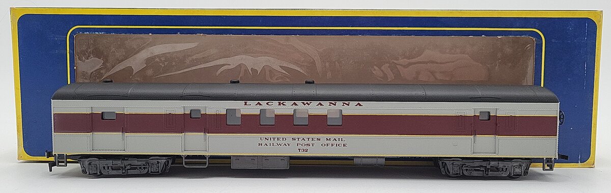 AHM 6403-L HO Scale Lackawanna RPO Car #732 EX/Box