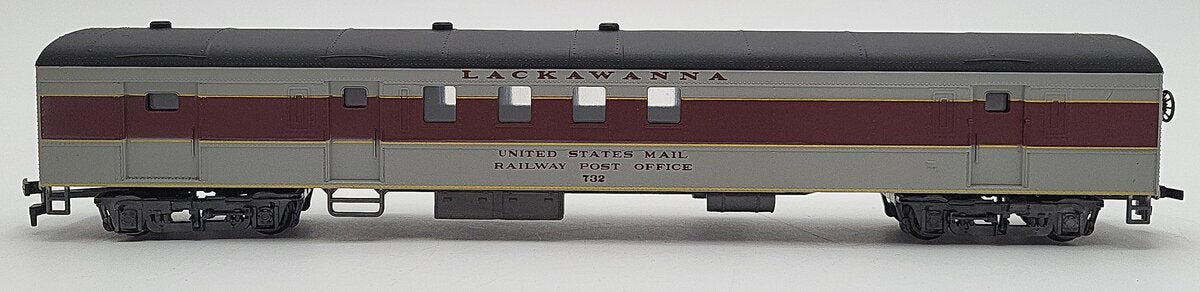 AHM 6403-L HO Scale Lackawanna RPO Car #732 EX/Box