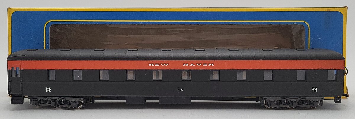 AHM 6281-N HO Scale New Haven Duplex Sleeper Passenger Car #118 EX/Box