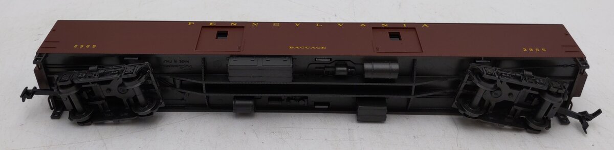 AHM 6285-P HO Scale PRR 1930 Smooth Side Baggage Car "Hupon Rapids LN/Box