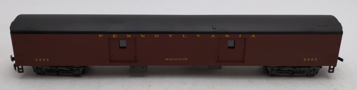 AHM 6285-P HO Scale PRR 1930 Smooth Side Baggage Car 