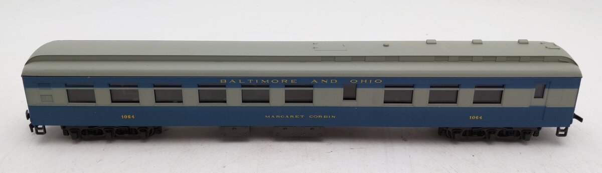 AHM 6204-B HO Baltimore & Ohio Margaret Corbin Diner Car #1064 EX/Box