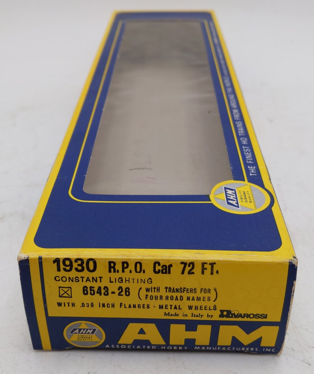 AHM 6543-26 HO RPO Passenger Car LN/Box