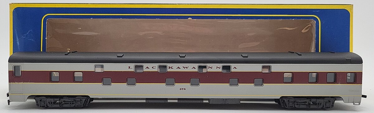 AHM 6406-L HO Scale Lackawanna Duplex Sleeper #678 EX/Box