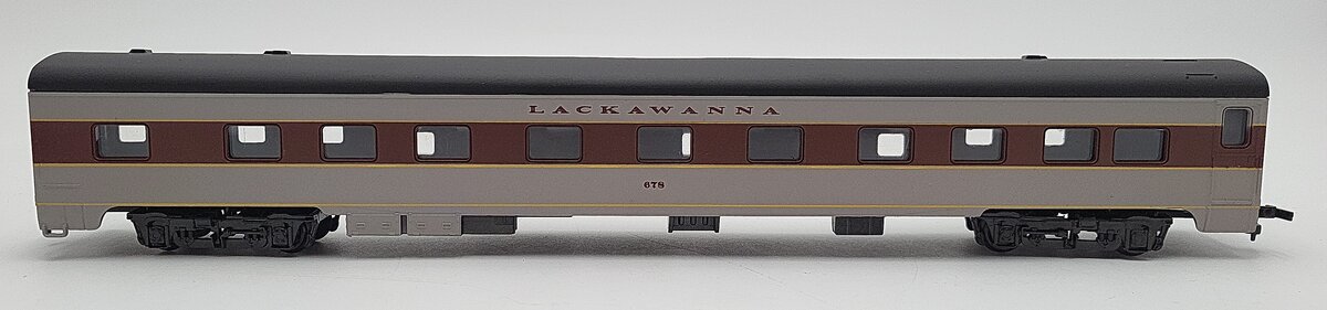 AHM 6406-L HO Scale Lackawanna Duplex Sleeper #678 EX/Box