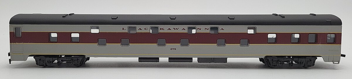 AHM 6406-L HO Scale Lackawanna Duplex Sleeper #678 EX/Box