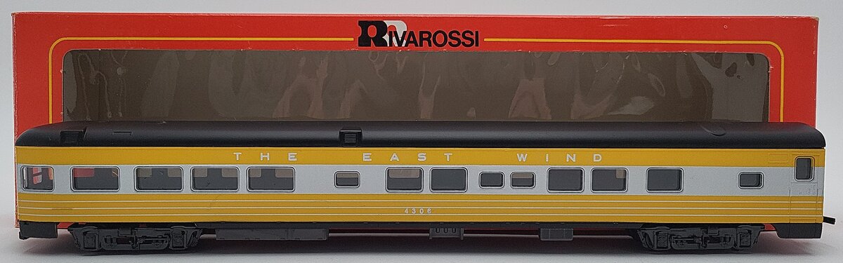 Rivarossi 5634/0 HO The East Wind Passenger Car #4309 EX/Box