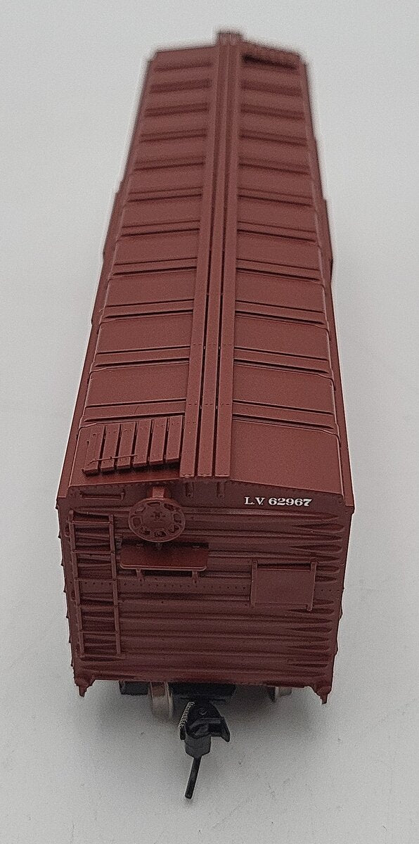 Bowser 42435 HO Scale Lehigh Valley 40' Single-Door Steel Boxcar #62967