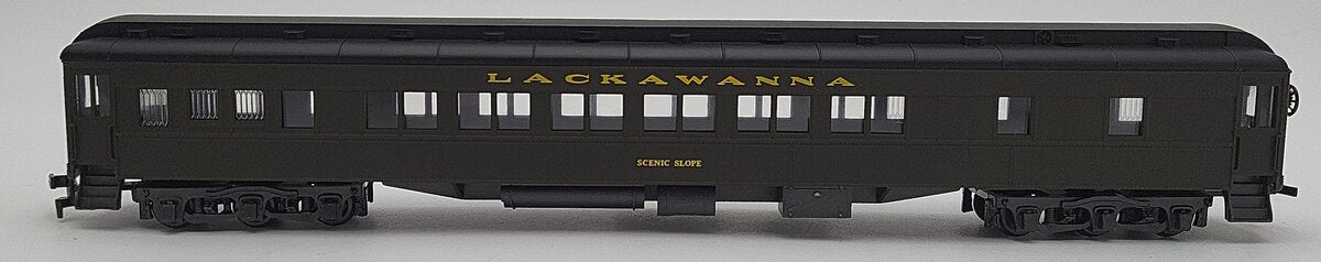 Rivarossi 2839/0 HO Scale Lackawanna Passenger Coach Car Scenic Slope LN/Box