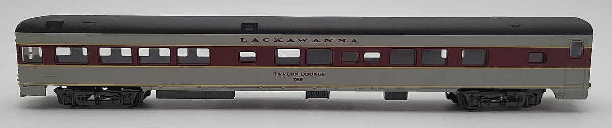 AHM 6402-L HO Lackawanna 1930 85' Observation Car #789 - Tavern Lounge EX/Box