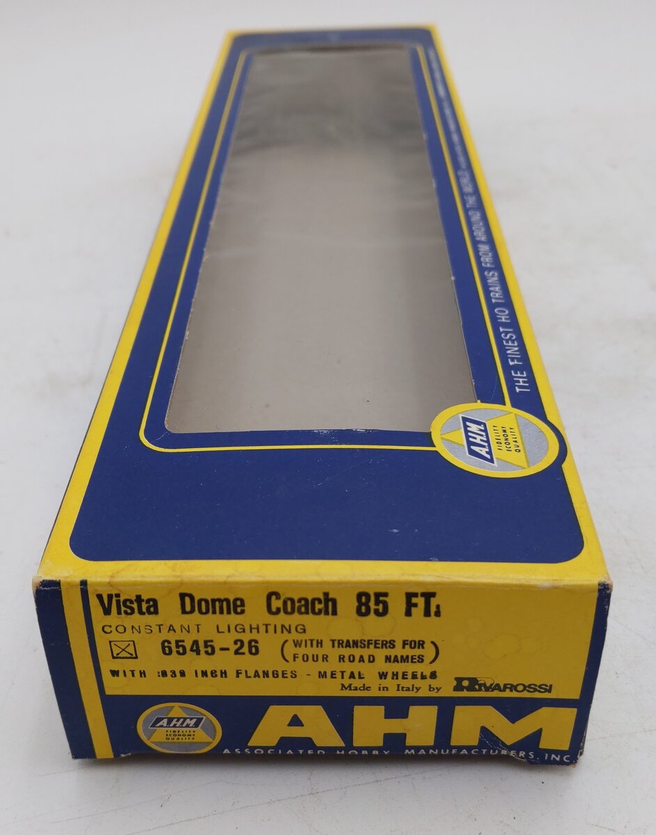 AHM 6545-26 HO Vista Dome Coach LN/Box