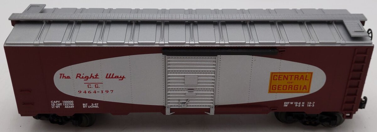 Lionel 6-17224 O Gauge Central of Georgia Boxcar #9464-197 EX/Box