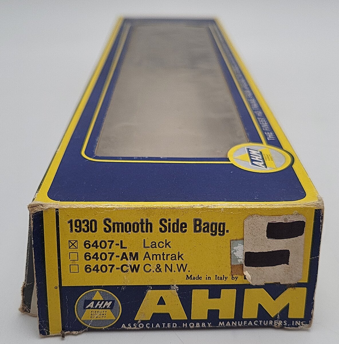 AHM 6407-L HO Scale Lackawanna Baggage Car #732 EX/Box