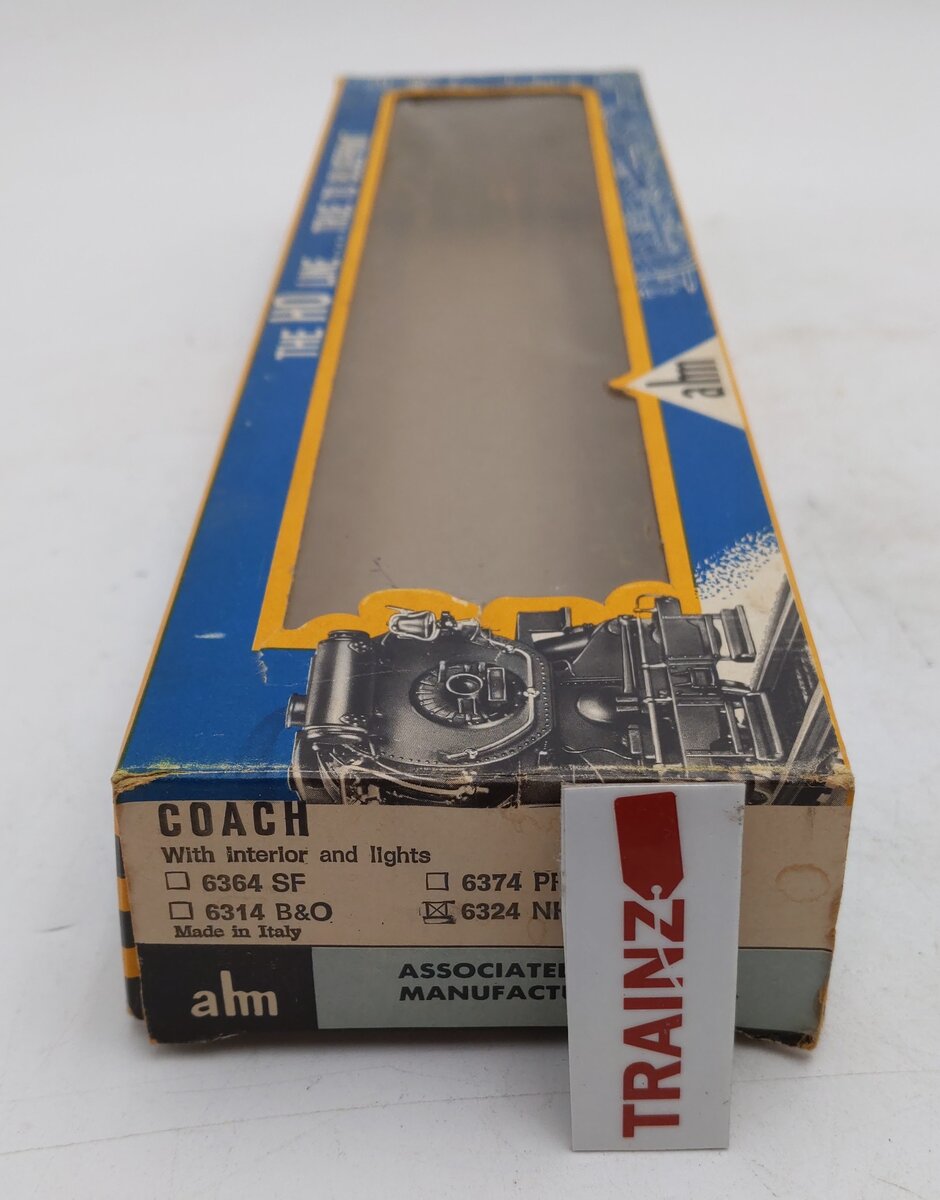 AHM 6324 HO NH Boston Bay Coach Car EX/Box