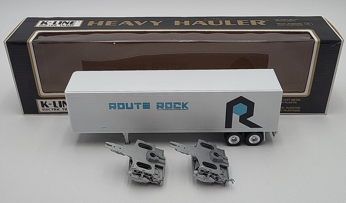 K-Line O Scale Route Rock Trailer EX/Box