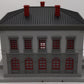 MTH 30-9099 O Gray & Maroon Police Station Assembled Building EX/Box