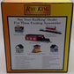MTH 30-9099 O Gray & Maroon Police Station Assembled Building EX/Box