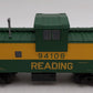 Atlas 0713-2 O Gauge Reading EV Caboose #94108 LN/Box