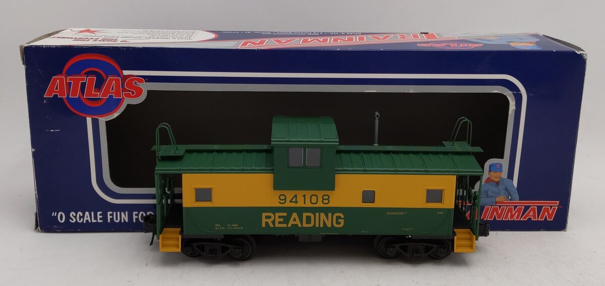 Atlas 0713-2 O Gauge Reading EV Caboose #94108 LN/Box