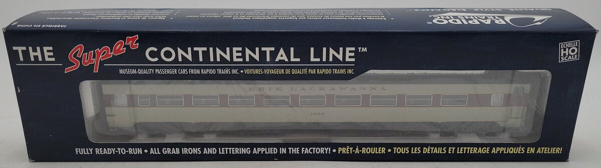 Rapido Trains 100205 HO Scale Erie Lackawanna Coach Passenger Car #1304 MT/Box