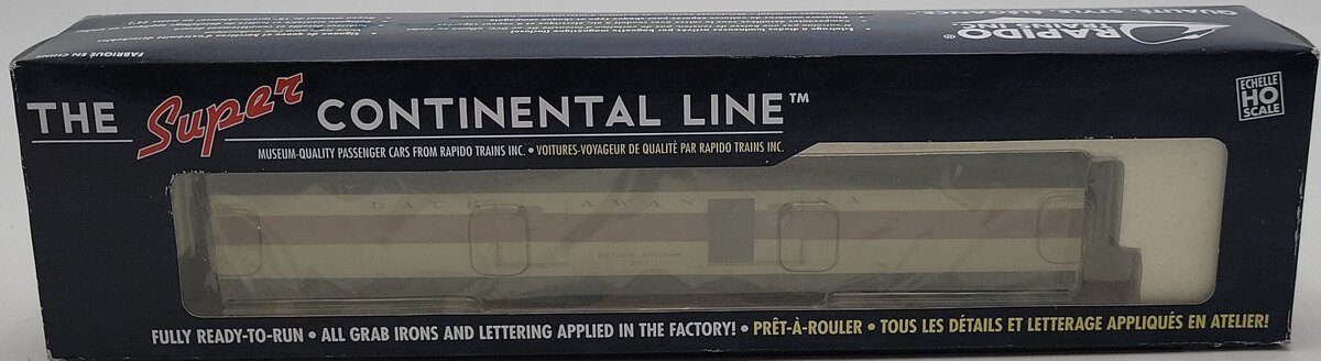 Rapido Trains 106219 HO Delaware Lackawanna & Western Baggage Express #2085 MT/Box
