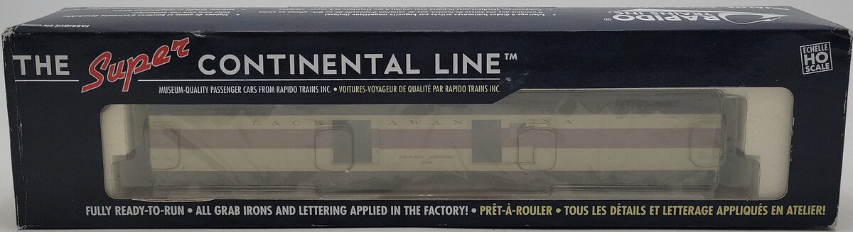 Rapido Trains 106220 HO Delaware Lackawanna & Western Baggage Express #2089 MT/Box