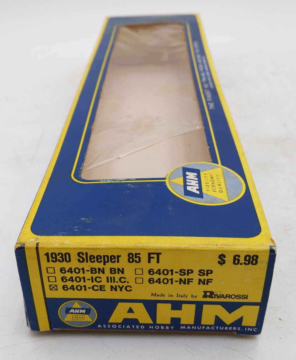 AHM 6401-CE HO 6401-CE New York Central Sleeper Car #10812 EX/Box