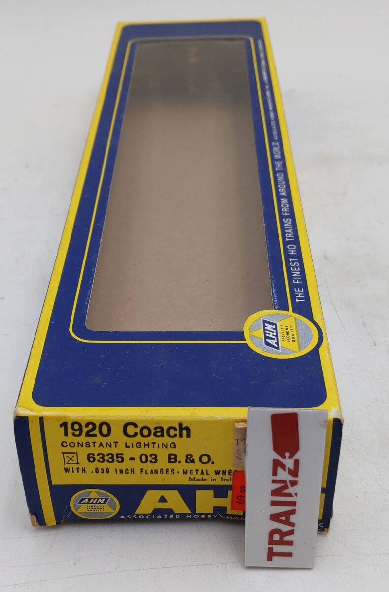 AHM 6335-03 HO Baltimore and Ohio Coach Car #4151 LN/Box