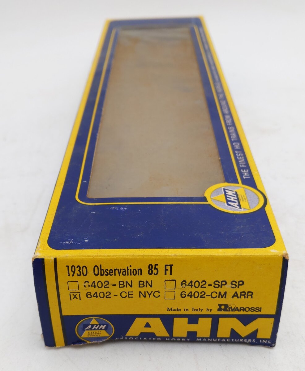 AHM 6402-CE New York Central Manhattan Island Observation Car EX/Box