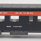 AHM 6321 HO Scale New Haven Box Tower Observation Car EX/Box